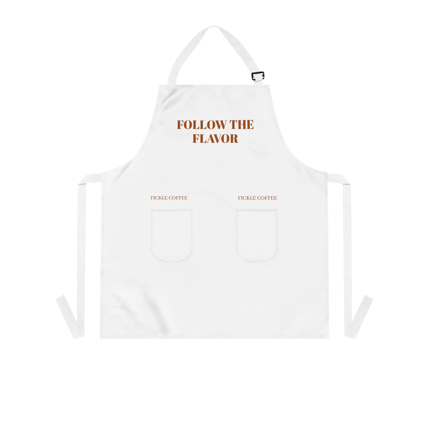 Coffee Lover Apron — "Follow the Flavor" Barista Kitchen Apron