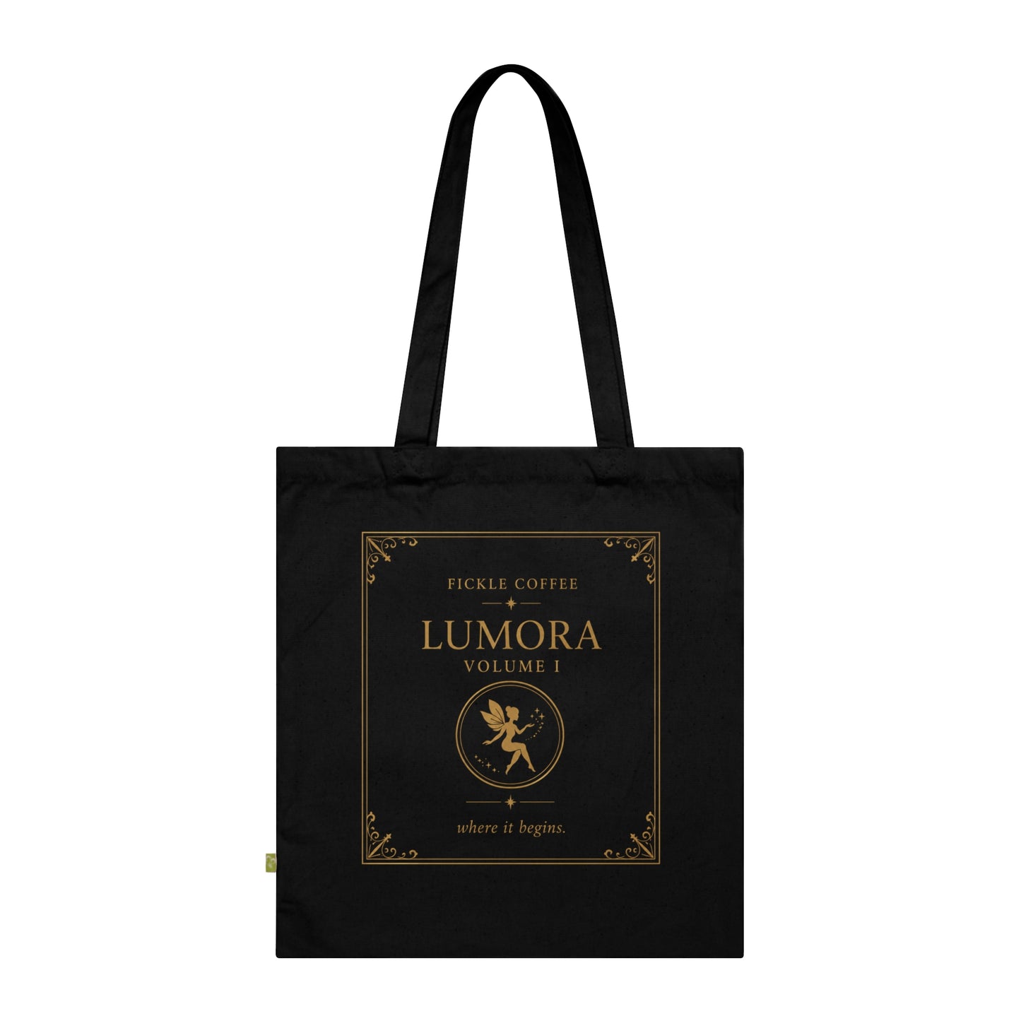 Lumora Tote Bag — 'The Light Within' Organic Cotton Bookish Tote